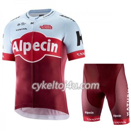 Cykeltrøje + Cykelshorts 2018 Team Katusha Alpecin N001